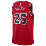 Maillot NBA Chicago Bulls Dalen Terry 25 Nike 2022-23 Icon Edition Rouge Swingman - Homme